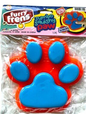 🔥 VIRAL on TikTok🌟 NEW ❤️💙 Jumbo Squishy Pal – Red/Blue